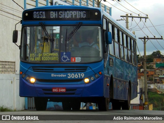 Auto Omnibus Nova Suissa 30619 na cidade de Belo Horizonte, Minas Gerais, Brasil, por Adão Raimundo Marcelino. ID da foto: 7284601.