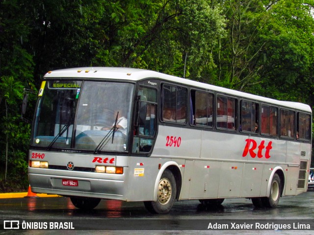 RTT - Ramazini Transportadora Turística 2540 na cidade de Aparecida, São Paulo, Brasil, por Adam Xavier Rodrigues Lima. ID da foto: 7283425.