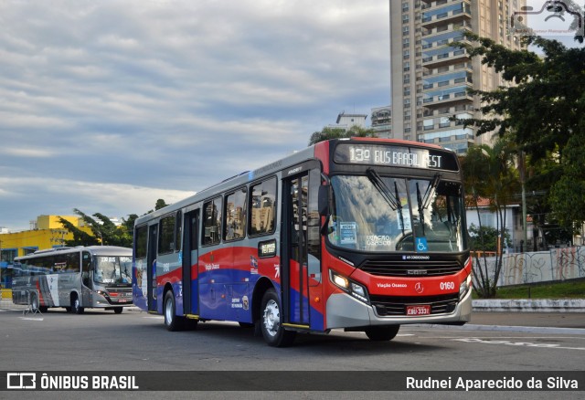 Viação Osasco Santana de Parnaíba 0160 na cidade de São Paulo, São Paulo, Brasil, por Rudnei Aparecido da Silva. Número da foto: #7284494.