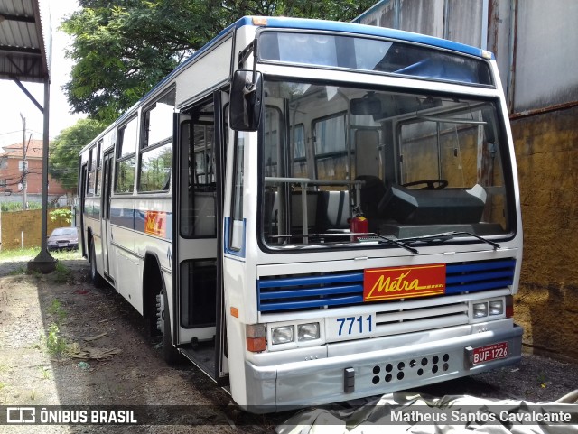 Metra - Sistema Metropolitano de Transporte 7711 na cidade de São Bernardo do Campo, São Paulo, Brasil, por Matheus Santos Cavalcante. ID da foto: 7284690.