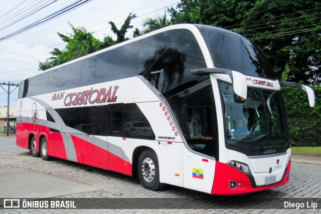 Transportes San Cristóbal VISSTA BUSS DD na cidade de Joinville, Santa Catarina, Brasil, por Diego Lip. Número da foto: #7314467.