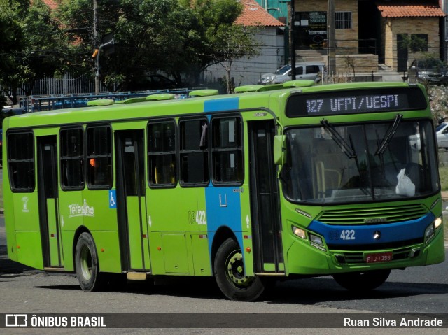 Taguatur - Taguatinga Transporte e Turismo 03422 na cidade de Teresina, Piauí, Brasil, por Ruan Silva Andrade. ID da foto: 7311517.