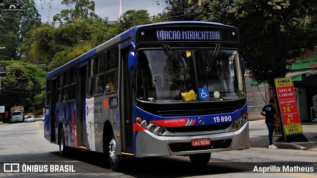 Viação Miracatiba 15.890 na cidade de Embu das Artes, São Paulo, Brasil, por Asprilla Matheus. Número da foto: #7314095.