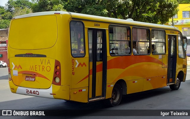 Via Metro Transportes Urbanos 2440 na cidade de Ilhéus, Bahia, Brasil, por Igor Teixeira. ID da foto: 7314241.