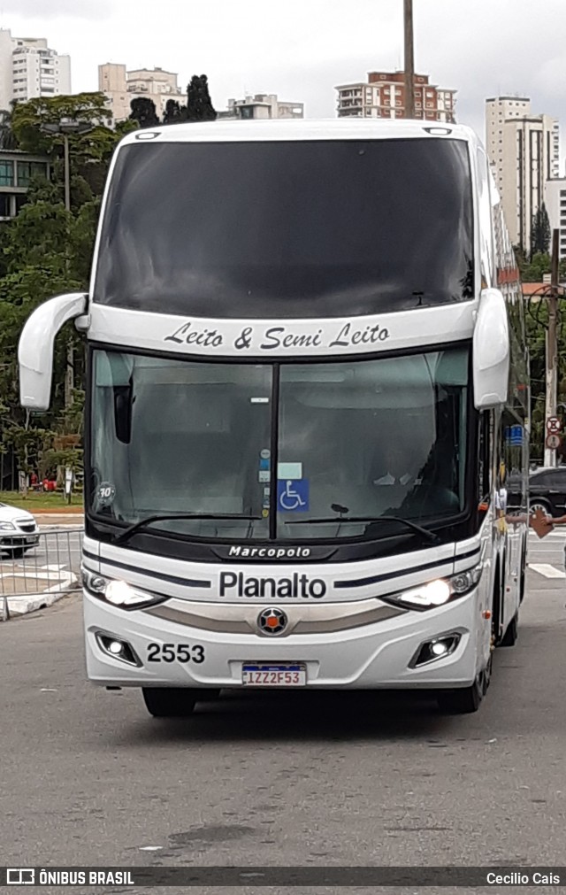 Planalto Transportes 2553 na cidade de São Paulo, São Paulo, Brasil, por Cecilio Cais. ID da foto: 7312442.