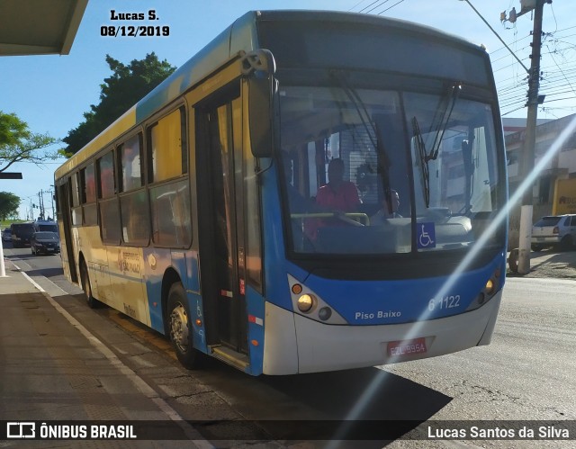 Viação Grajaú S.A. 6 1122 na cidade de São Paulo, São Paulo, Brasil, por Lucas Santos da Silva. ID da foto: 7311608.