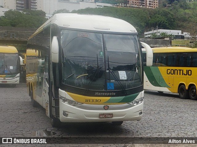 Empresa Gontijo de Transportes 18330 na cidade de Belo Horizonte, Minas Gerais, Brasil, por Ailton Alves. Número da foto: #7312150.