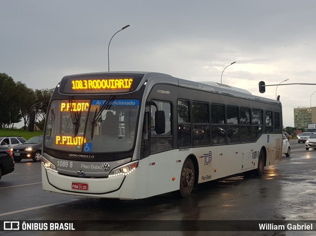 TCB - Sociedade de Transportes Coletivos de Brasília 1089 0 na cidade de Brasília, Distrito Federal, Brasil, por William Gabriel. ID da foto: 7312801.