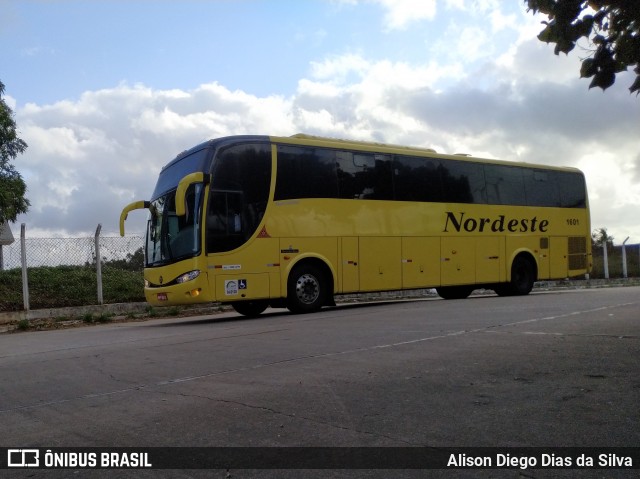 Viação Nordeste 1601 na cidade de Natal, Rio Grande do Norte, Brasil, por Alison Diego Dias da Silva. Número da foto: #7312309.