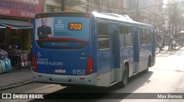 Auto Viação Navegantes 6152 na cidade de Porto Alegre, Rio Grande do Sul, Brasil, por Max Ramos. Número da foto: #7312002.