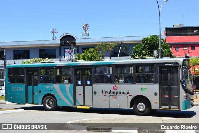 Auto Viação Urubupungá 00264 na cidade de Osasco, São Paulo, Brasil, por Eduardo Ribeiro. ID da foto: 7311535.