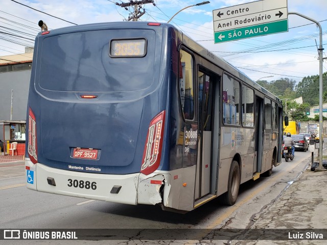 Bettania Ônibus 30886 na cidade de Belo Horizonte, Minas Gerais, Brasil, por Luiz Silva. ID da foto: 7313739.