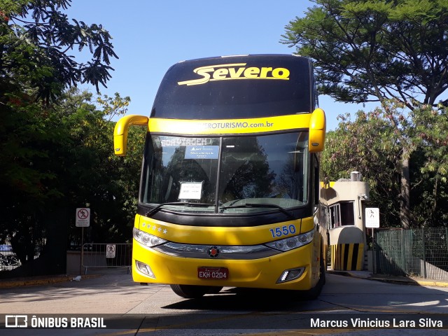 Severo Turismo 1550 na cidade de São Paulo, São Paulo, Brasil, por Marcus Vinicius Lara Silva. ID da foto: 7312808.