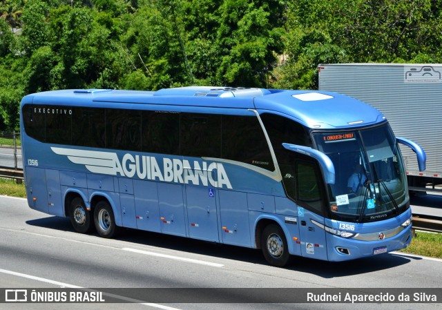 Viação Águia Branca 13516 na cidade de Santa Isabel, São Paulo, Brasil, por Rudnei Aparecido da Silva. Número da foto: #7314045.