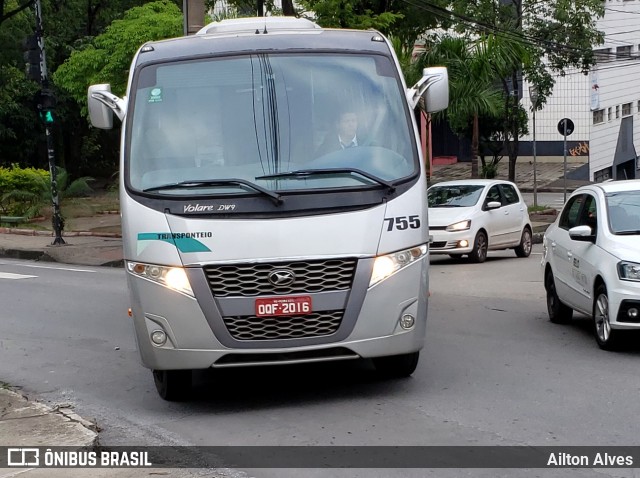 Transponteio Transportes e Serviços 755 na cidade de Belo Horizonte, Minas Gerais, Brasil, por Ailton Alves. ID da foto: 7311261.