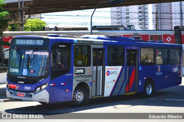 Viação Osasco 21.595 na cidade de Osasco, São Paulo, Brasil, por Eduardo Ribeiro. Número da foto: #7311526.