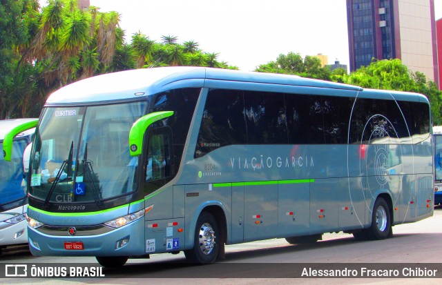 Viação Garcia 8204 na cidade de Curitiba, Paraná, Brasil, por Alessandro Fracaro Chibior. ID da foto: 7312597.