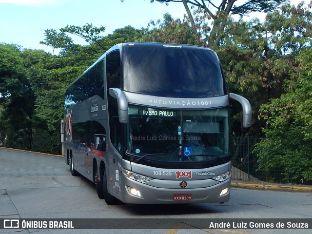 Auto Viação 1001 108.535 na cidade de São Paulo, São Paulo, Brasil, por André Luiz Gomes de Souza. Número da foto: #7313562.