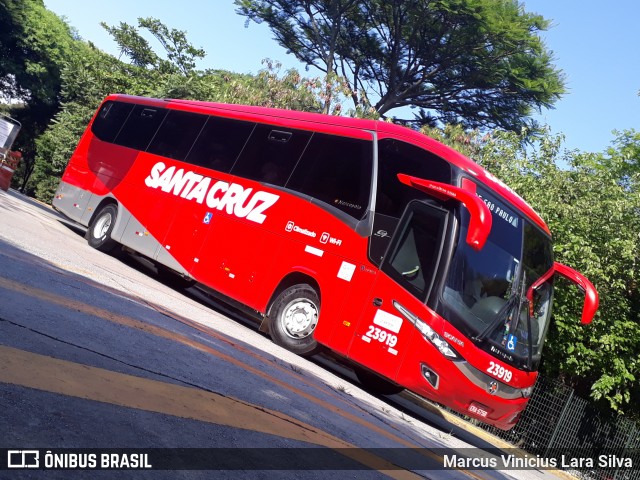 Viação Santa Cruz 23919 na cidade de São Paulo, São Paulo, Brasil, por Marcus Vinicius Lara Silva. ID da foto: 7312850.