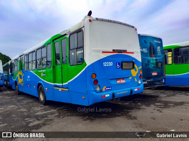 Viação Praia Sol 12230 na cidade de Vila Velha, Espírito Santo, Brasil, por Gabriel Lavnis. Número da foto: #7315201.