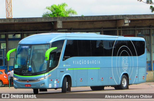 Viação Garcia 8204 na cidade de Curitiba, Paraná, Brasil, por Alessandro Fracaro Chibior. Número da foto: #7315799.