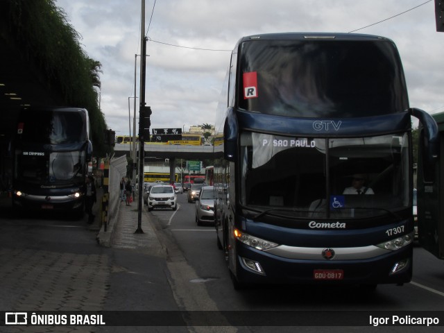 Viação Cometa 17307 na cidade de Belo Horizonte, Minas Gerais, Brasil, por Igor Policarpo. Número da foto: #7316116.