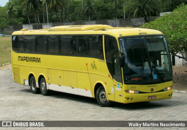 Viação Itapemirim 5043 na cidade de João Pessoa, Paraíba, Brasil, por Walky Martins Nascimento. Número da foto: #7316361.
