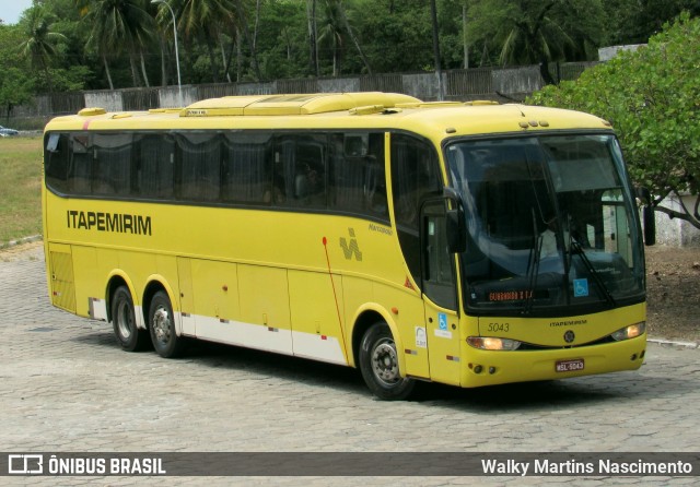 Viação Itapemirim 5043 na cidade de João Pessoa, Paraíba, Brasil, por Walky Martins Nascimento. ID da foto: 7316361.