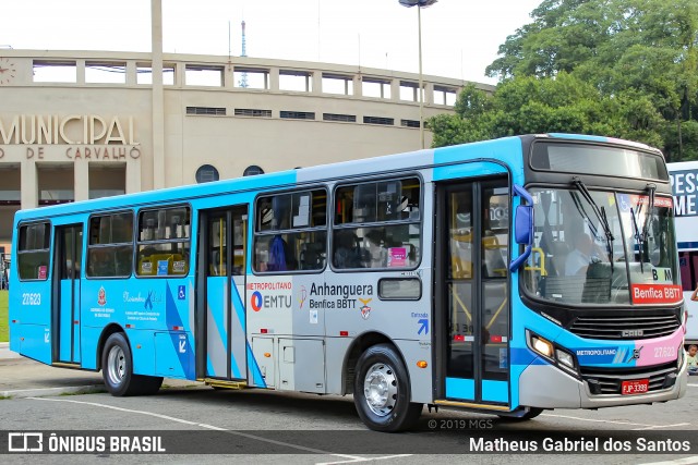 BBTT - Benfica Barueri Transporte e Turismo 27.623 na cidade de São Paulo, São Paulo, Brasil, por Matheus Gabriel dos Santos. Número da foto: #7316774.