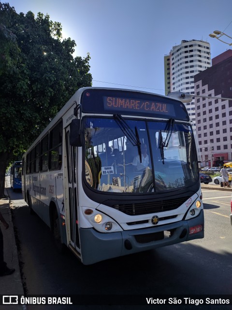 Expresso Metropolitano Transportes 2927 na cidade de Salvador, Bahia, Brasil, por Victor São Tiago Santos. ID da foto: 7315926.
