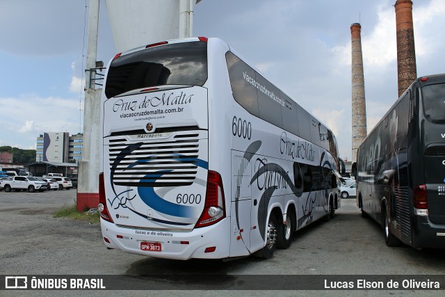 Viação Cruz de Malta Turismo 6000 na cidade de São Paulo, São Paulo, Brasil, por Lucas Elson de Oliveira. ID da foto: 7316822.