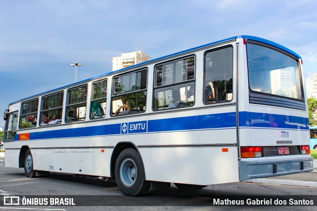 Auto Viação ABC 7711 na cidade de São Paulo, São Paulo, Brasil, por Matheus Gabriel dos Santos. ID da foto: 7316831.