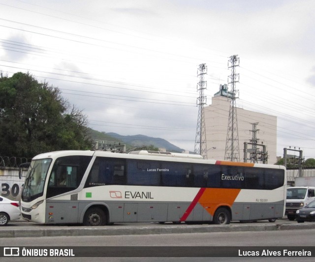 Evanil Transportes e Turismo RJ 132.051 na cidade de Nova Iguaçu, Rio de Janeiro, Brasil, por Lucas Alves Ferreira. ID da foto: 7316492.