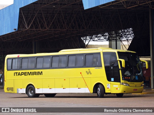 Viação Itapemirim 9707 na cidade de São Luís, Maranhão, Brasil, por Remulo Oliveira Clementino. ID da foto: 7315155.