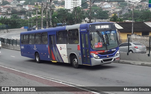 Litorânea Transportes Coletivos 82553 na cidade de São José dos Campos, São Paulo, Brasil, por Marcelo Souza. ID da foto: 7317787.