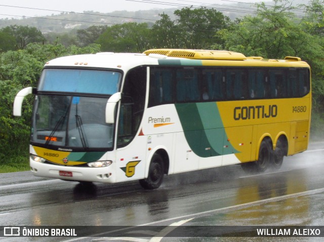 Empresa Gontijo de Transportes 14880 na cidade de Caruaru, Pernambuco, Brasil, por WILLIAM ALEIXO. Número da foto: #7317955.