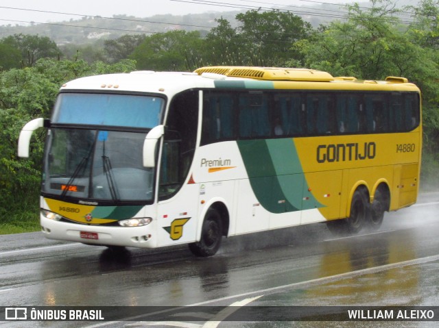 Empresa Gontijo de Transportes 14880 na cidade de Caruaru, Pernambuco, Brasil, por WILLIAM ALEIXO. ID da foto: 7317955.