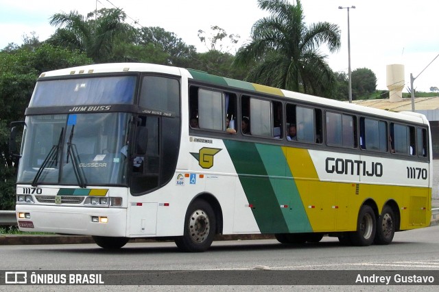 Empresa Gontijo de Transportes 11170 na cidade de Perdões, Minas Gerais, Brasil, por Andrey Gustavo. ID da foto: 7319601.