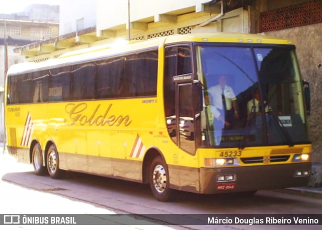 Viação Itapemirim 45233 na cidade de Rio de Janeiro, Rio de Janeiro, Brasil, por Márcio Douglas Ribeiro Venino. ID da foto: 7320281.