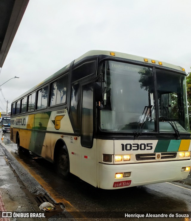 Empresa Gontijo de Transportes 10305 na cidade de Belo Horizonte, Minas Gerais, Brasil, por Henrique Alexandre de Souza. ID da foto: 7317868.