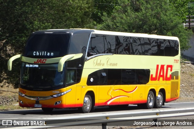 JAC 7787 na cidade de Talca, Talca, Maule, Chile, por Jorgeandres Jorge Andres. Número da foto: #7321856.