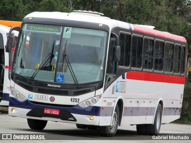 Breda Transportes e Serviços 4252 na cidade de São Bernardo do Campo, São Paulo, Brasil, por Gabriel Machado. ID da foto: 7322583.