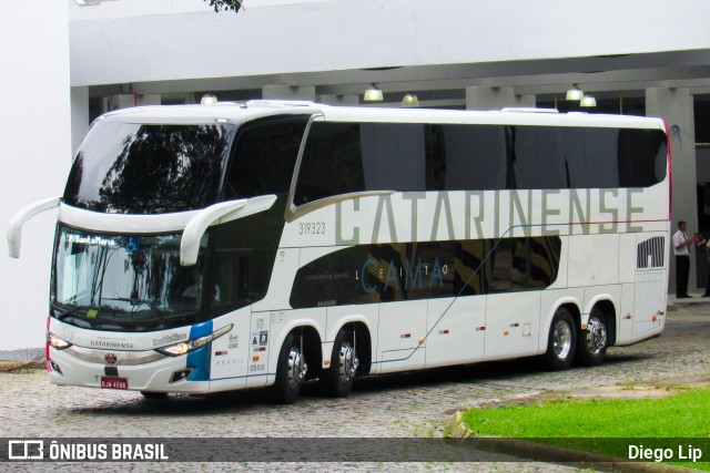 Auto Viação Catarinense 319323 na cidade de Joinville, Santa Catarina, Brasil, por Diego Lip. Número da foto: #7321962.