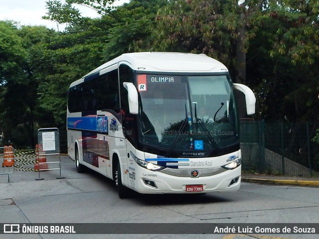 VIDA - Viação Danúbio Azul 18.008 na cidade de São Paulo, São Paulo, Brasil, por André Luiz Gomes de Souza. Número da foto: #7322615.