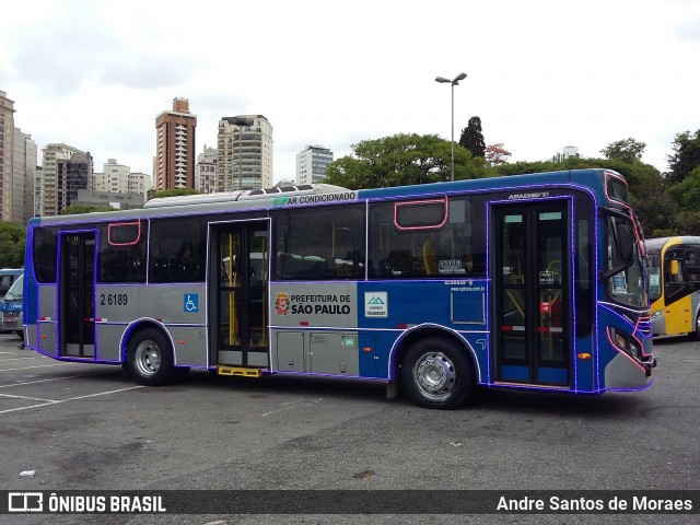 Transcooper > Norte Buss 2 6189 na cidade de São Paulo, São Paulo, Brasil, por Andre Santos de Moraes. Número da foto: #7320659.