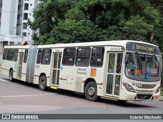 Viação Tamandaré 16409 na cidade de Curitiba, Paraná, Brasil, por Gabriel Machado. Número da foto: #7322691.