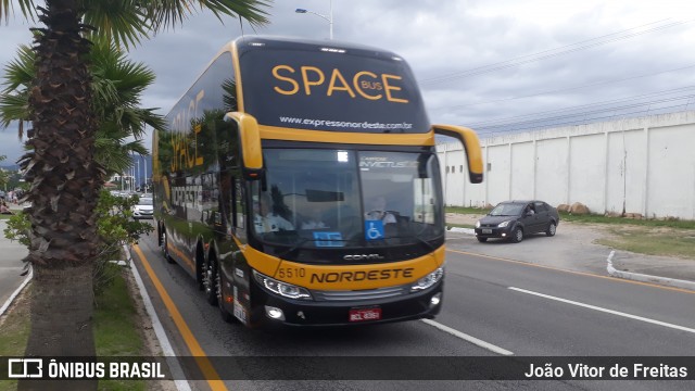 Expresso Nordeste 5510 na cidade de São José, Santa Catarina, Brasil, por João Vitor de Freitas. Número da foto: #7323267.