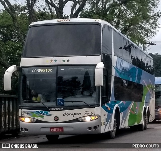 ComperTur Transportes Turísticos 12230 na cidade de Teresópolis, Rio de Janeiro, Brasil, por PEDRO COUTO. Número da foto: #7323647.