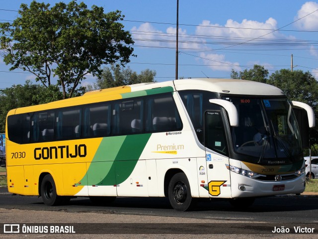 Empresa Gontijo de Transportes 7030 na cidade de Teresina, Piauí, Brasil, por João Victor. ID da foto: 7326466.