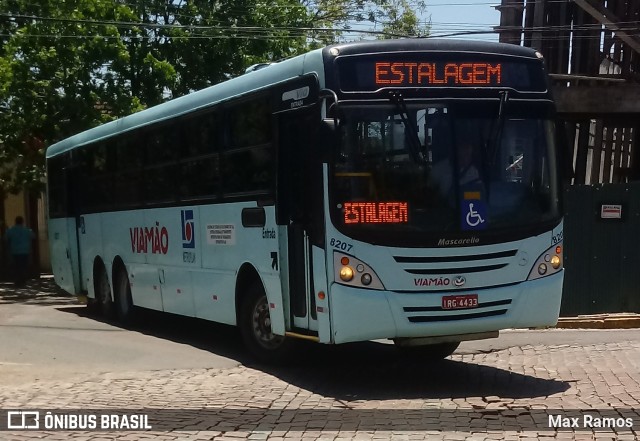 Empresa de Transporte Coletivo Viamão 8207 na cidade de Viamão, Rio Grande do Sul, Brasil, por Max Ramos. ID da foto: 7326240.